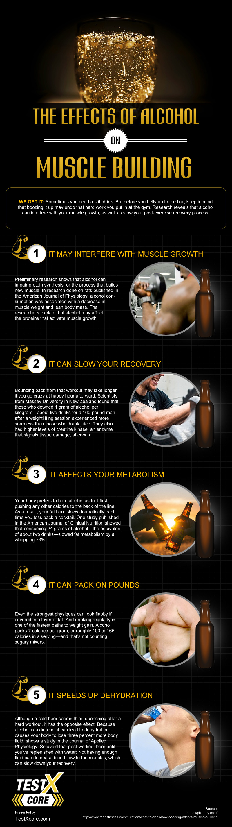 The Effects of Alcohol on Muscle Building