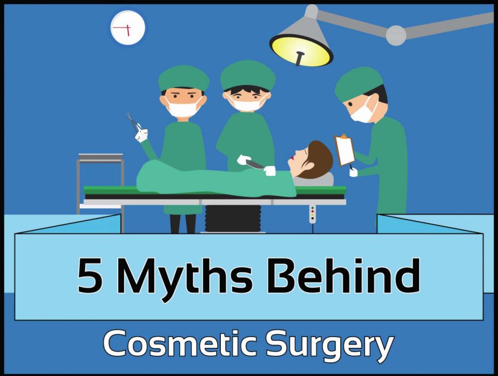 5 Myths Behind Cosmetic Surgery [infographic]
