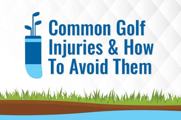 Common Golf Injuries & How To Avoid Them [Infographic]