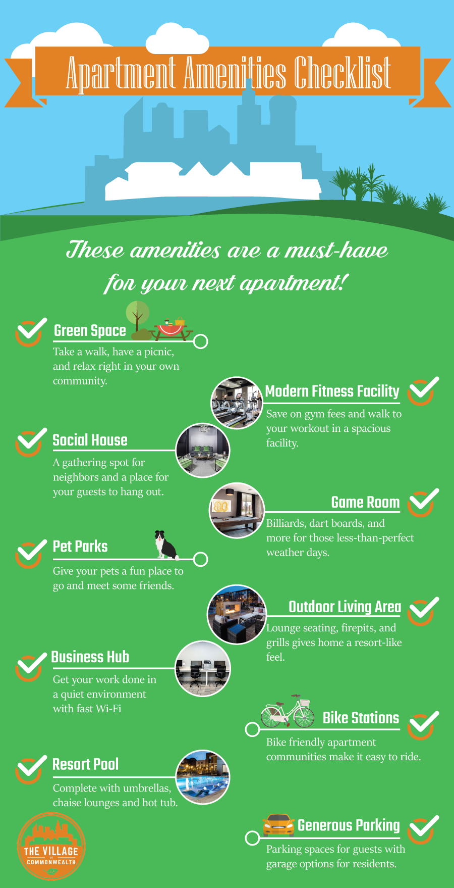 Checklist for Apartment Hunting