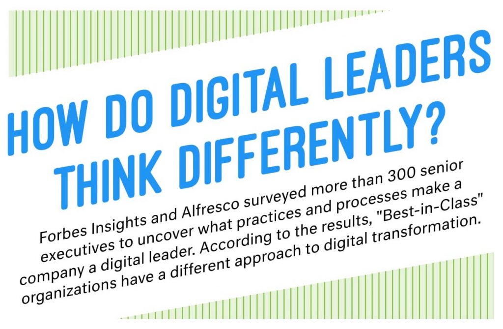 How Do Digital Leaders Think Differently? [Infographic]