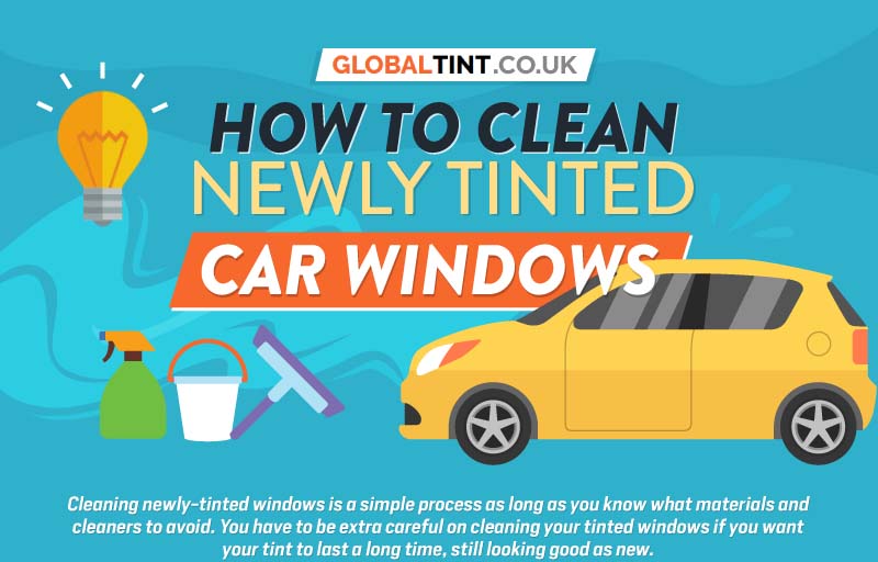 tinted window cleaning