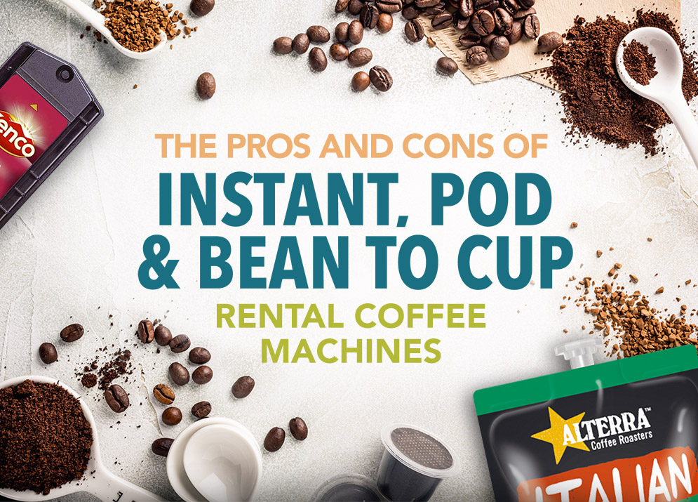 Rental Coffee Machines, What Type of Machine is Best for You?