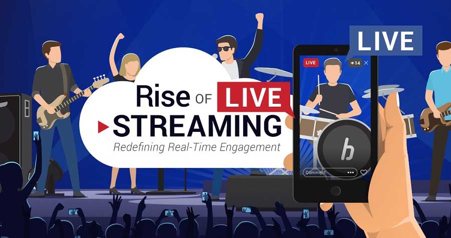Rise of Live Streaming: Trends & Marketing Tips [Infographic] .