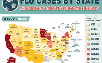 Which States Have Had the Most Widespread Flu Problem?