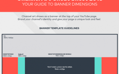 YouTube Channel Art Cheat Sheet 2018