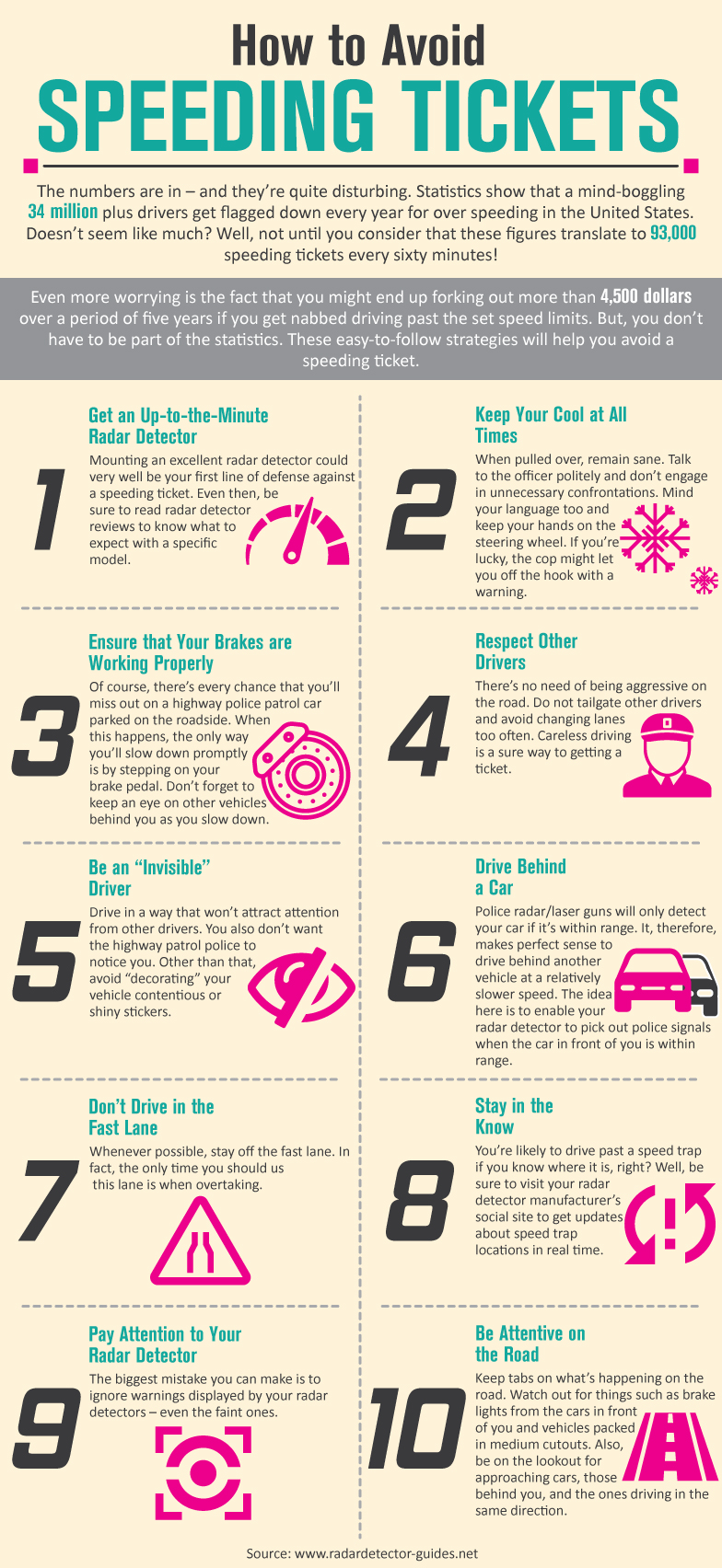 how-to-avoid-speeding-tickets-infographic