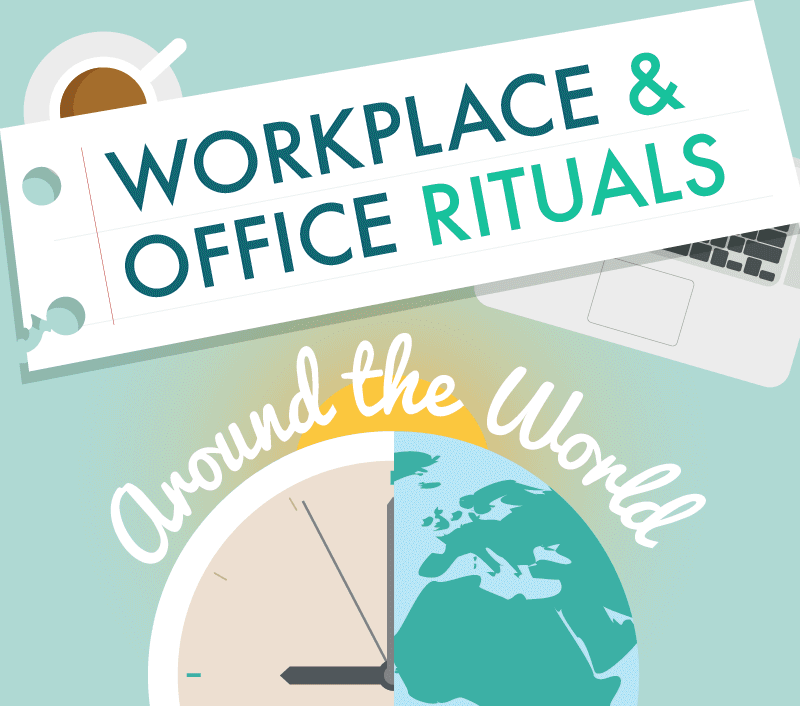 Workplace and Office Rituals From Around the World [Infographic]