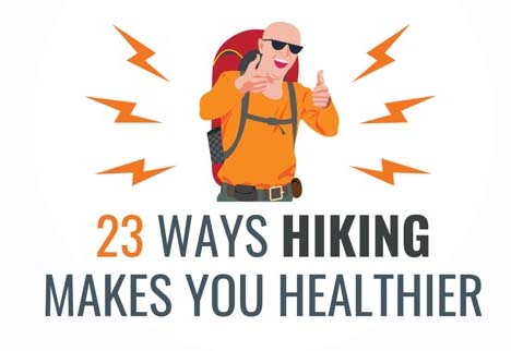 23 Ways Hiking Makes You Healthier [Infographic]