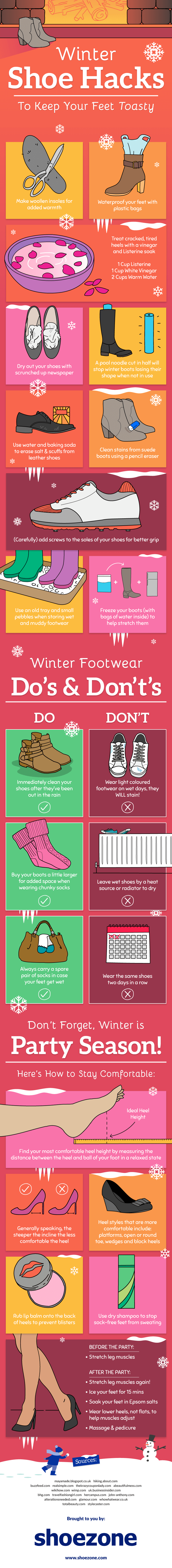Winter Shoe Hacks to Keep Your Feet Toasty