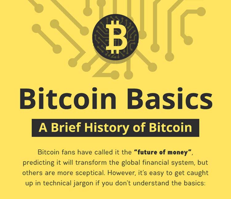 A Brief History of Bitcoin [Infographic]