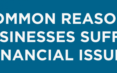 Common Reasons Businesses Have Financial Issues