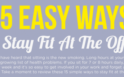 15 Easy Ways To Stay Fit At The Office