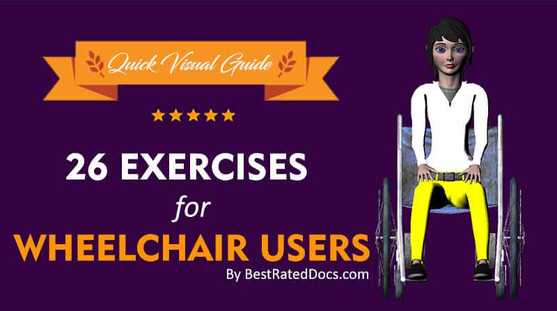 26 Exercises For Wheelchair Users [Infographic]