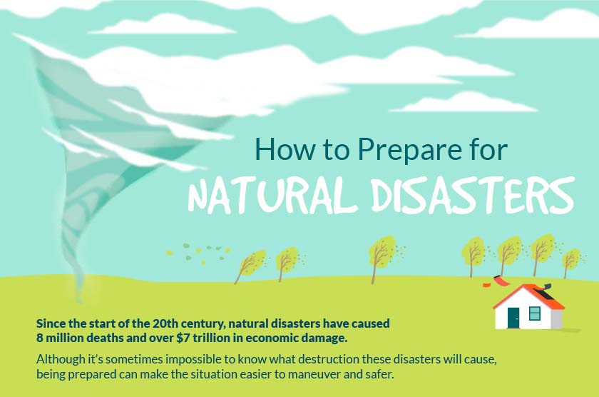 How To Prepare For Natural Disasters Infographic 2793