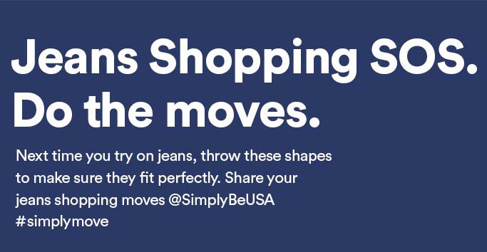 Jeans Shopping SOS - Do the Moves [Infographic]