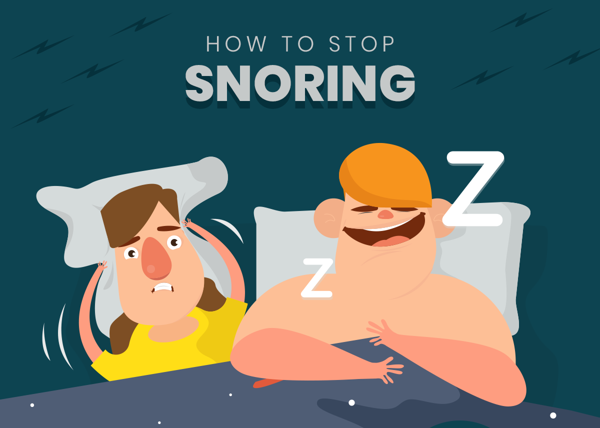 How to Stop Snoring [Infographic]