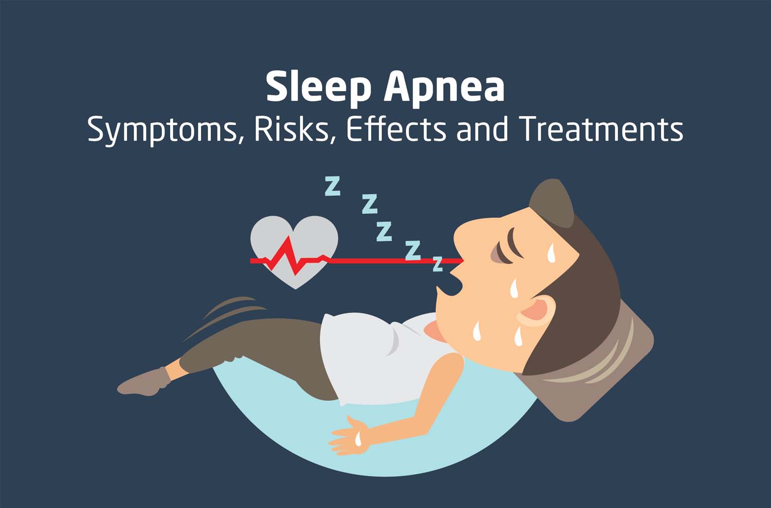 Sleep Apnea Symptoms Risks Effects And Treatment Infographic 4317