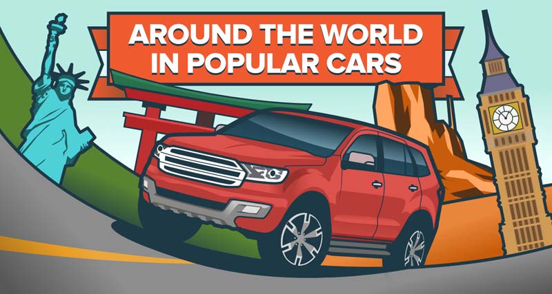 Around the World in the Most Popular Cars