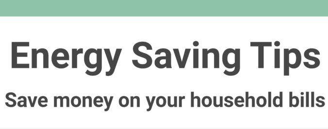 Energy Saving Tips – Save Money On Your Household Bills