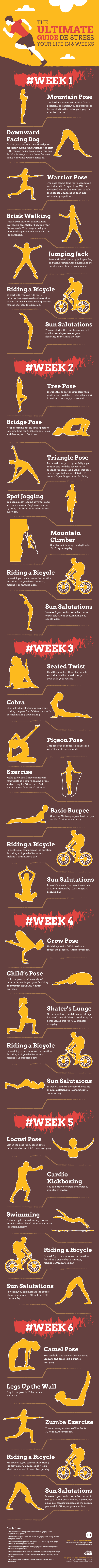 Weekly Yoga Routine Guide To De-Stress Yourself 