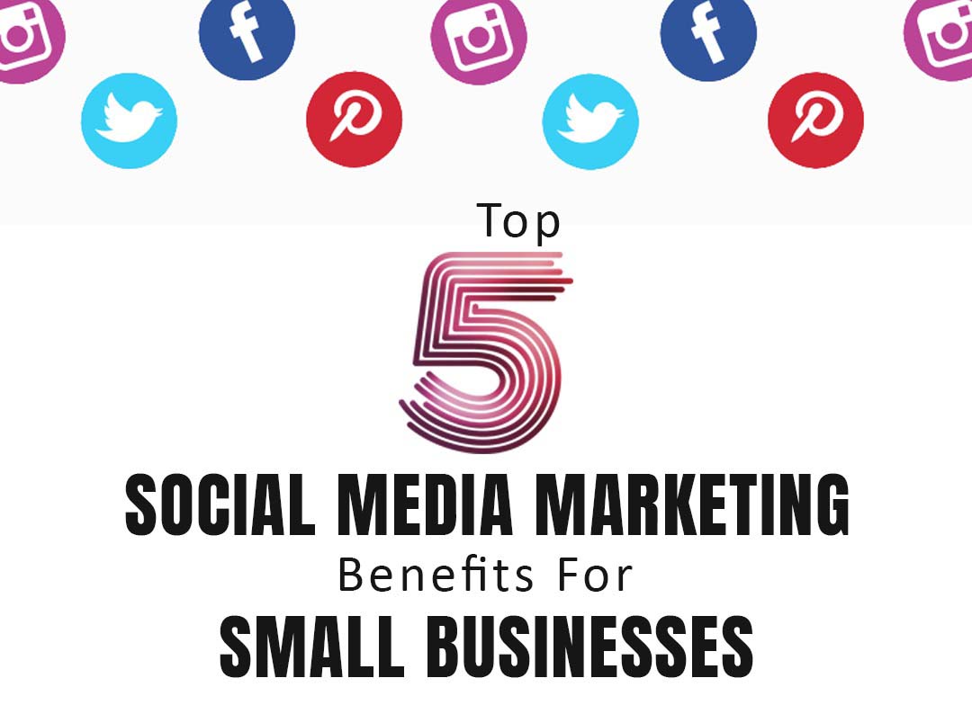 5 Social Media Marketing Benefits For Small Business [Infographic]