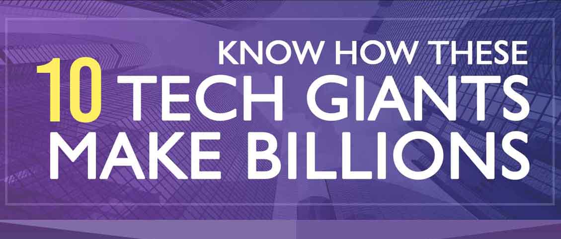 How 10 Top Tech Giants Make Money