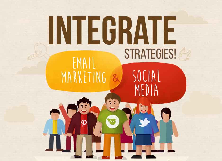 Integrate Email Campaigns and Social Media Presence