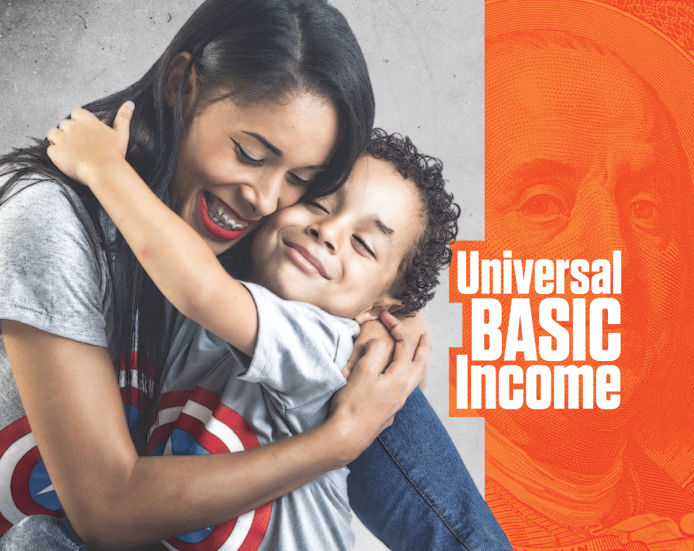 Universal Basic Income Infographic 