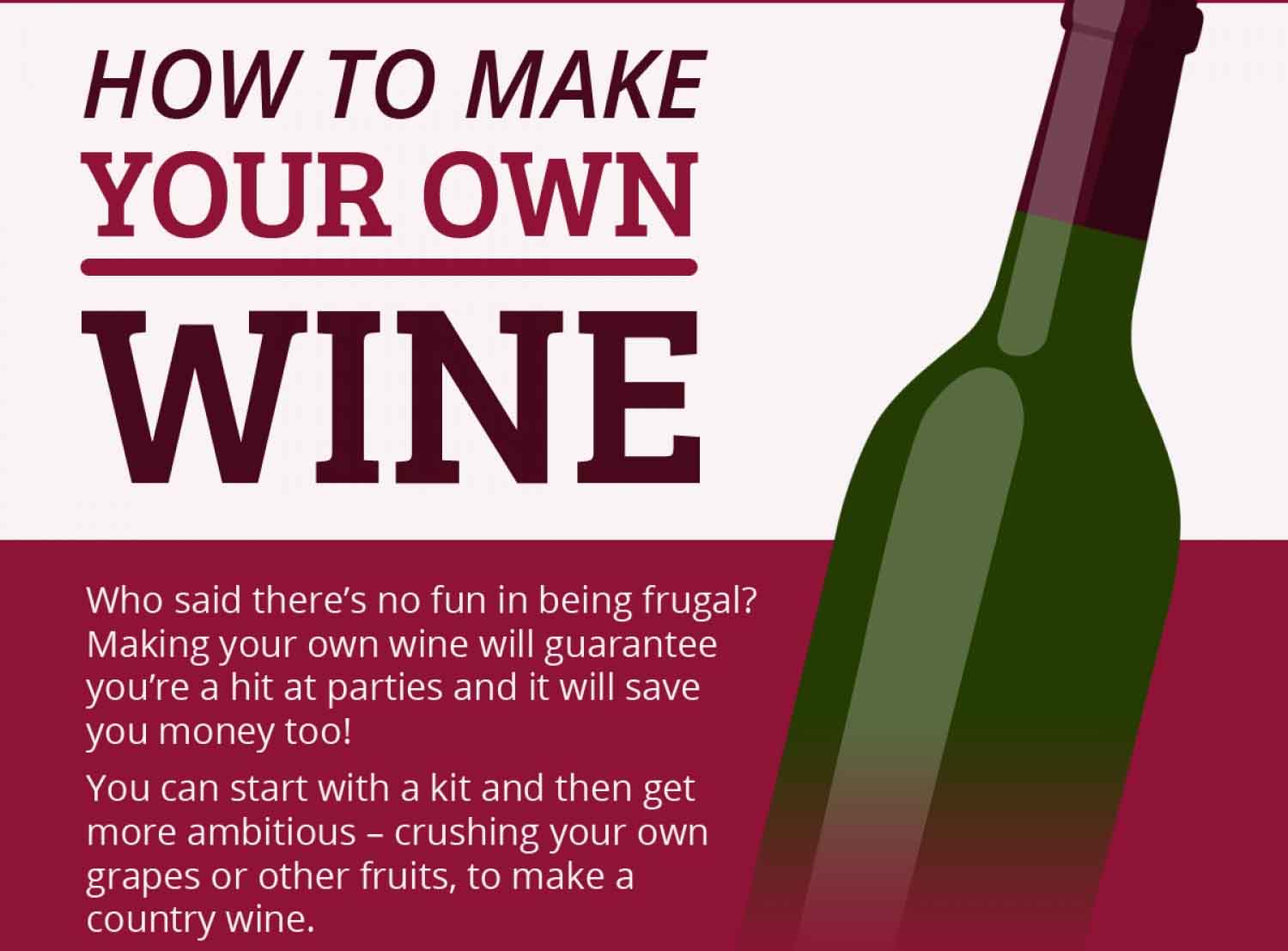 Making your own wine 