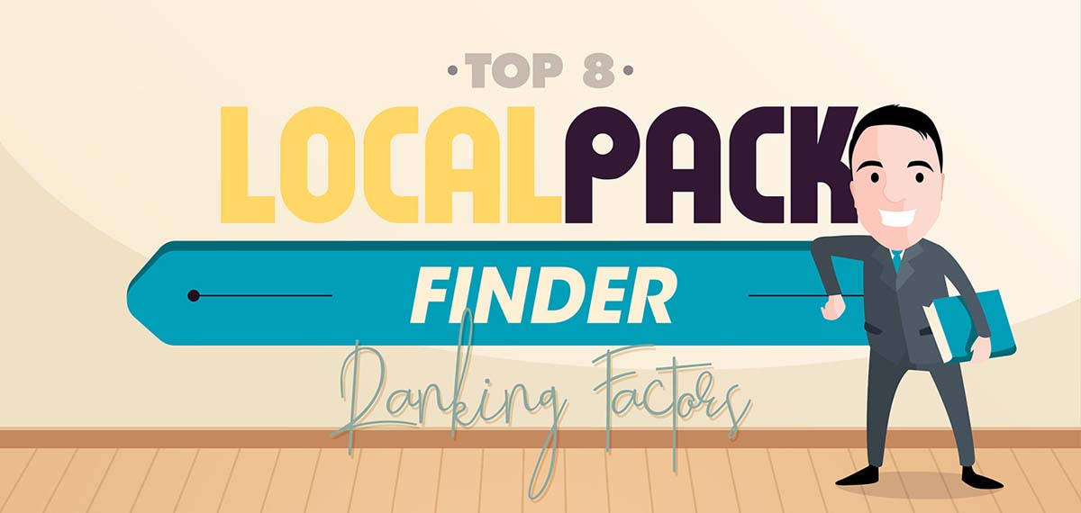 Top 8 Local Pack Finder Ranking Factors [Infographic]