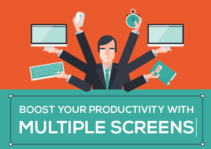 Boost Your Productivity With Multiple Screens