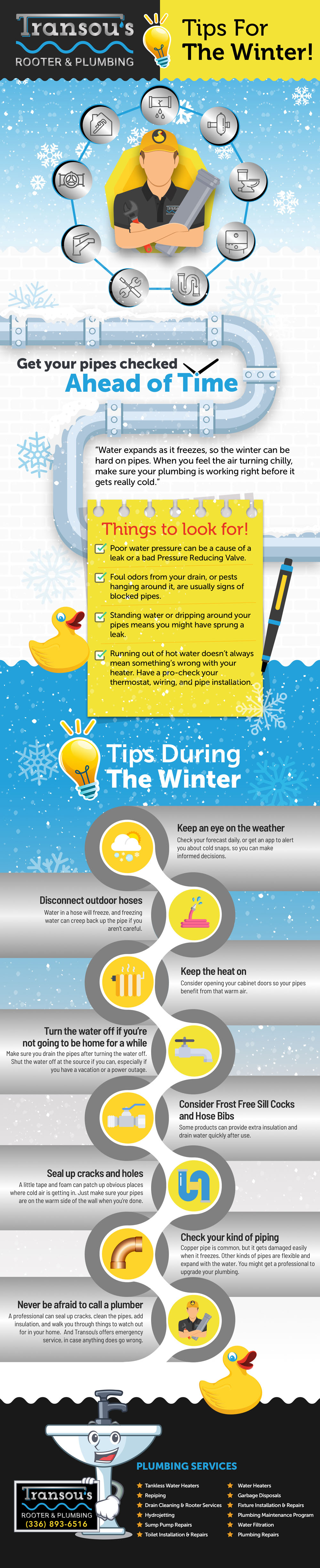 Plumbing Tips for Winter
