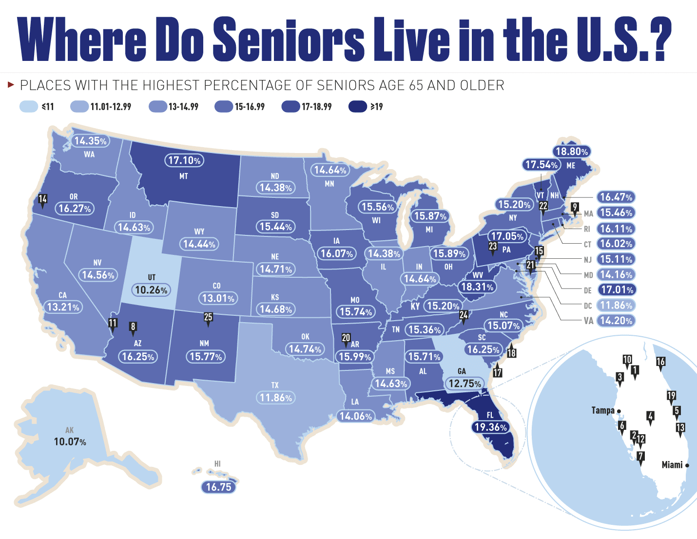 Where Do Seniors Live in the United States?