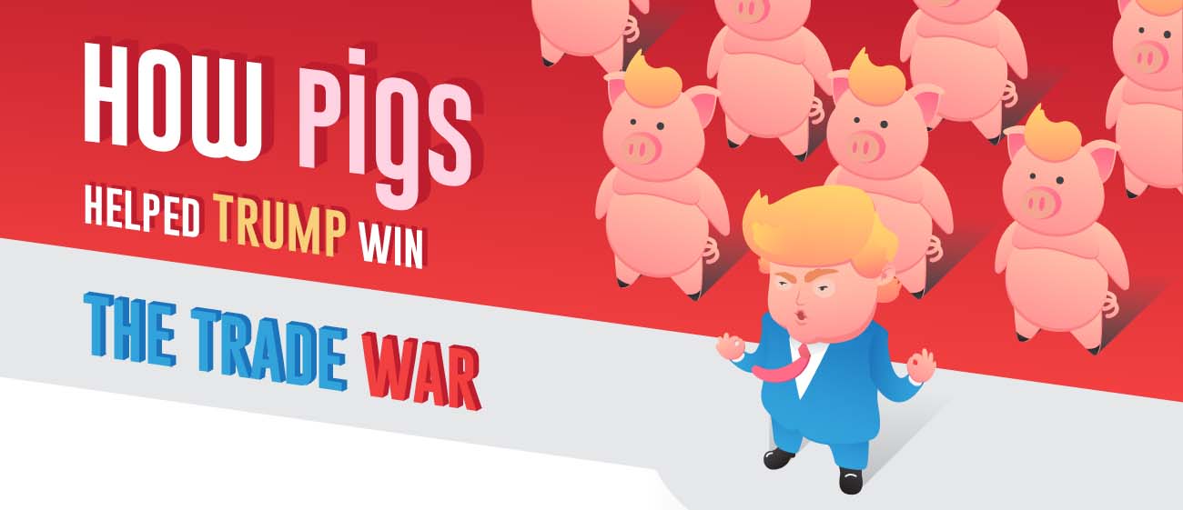 How Pigs Helped Trump Win The Trade War [Infographic]