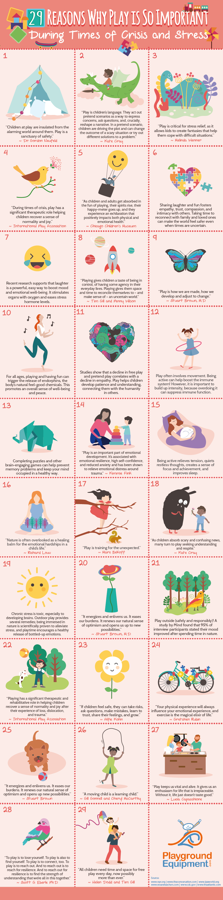 29 Reasons Why Play is So Important During Times of Crisis & Stress