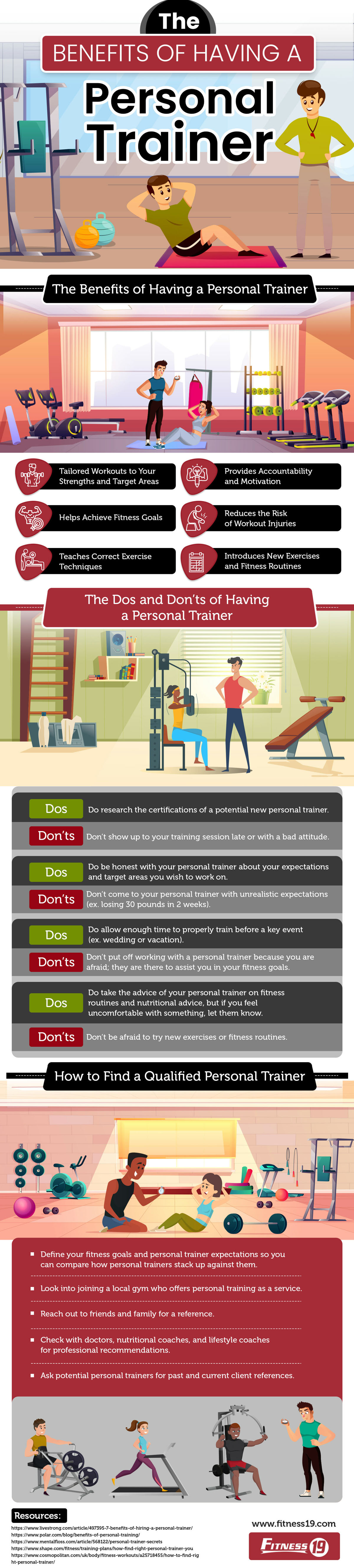 The Benefits of Having a Personal Trainer [Infographic]