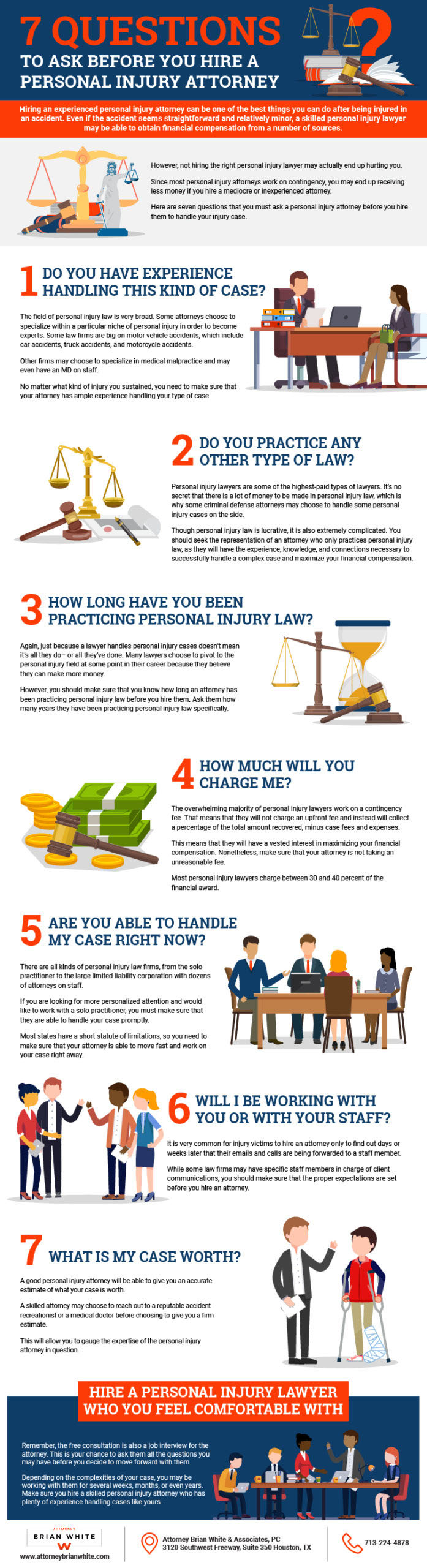 7 Questions to Ask Before You Hire a Personal Injury Attorney