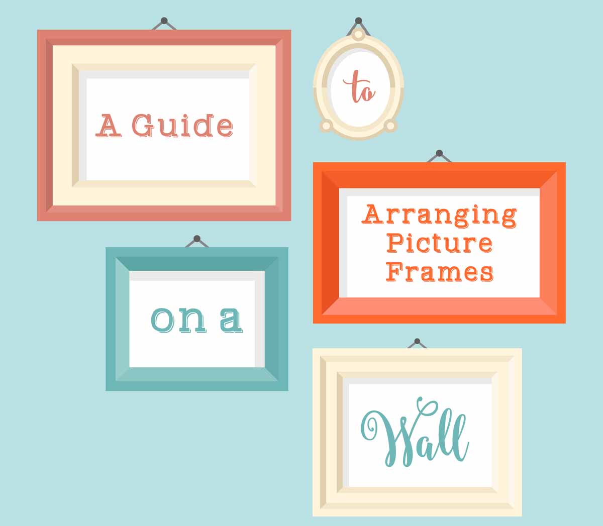 Guide To Arranging Picture Frames On A Wall