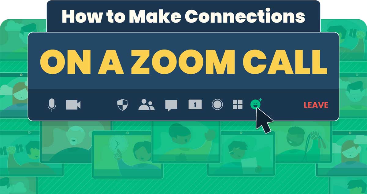 How to Make Connections on a Zoom Call [Infographic]