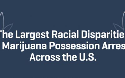 The Largest Racial Disparities in Marijuana Possession Arrests Across the U.S.