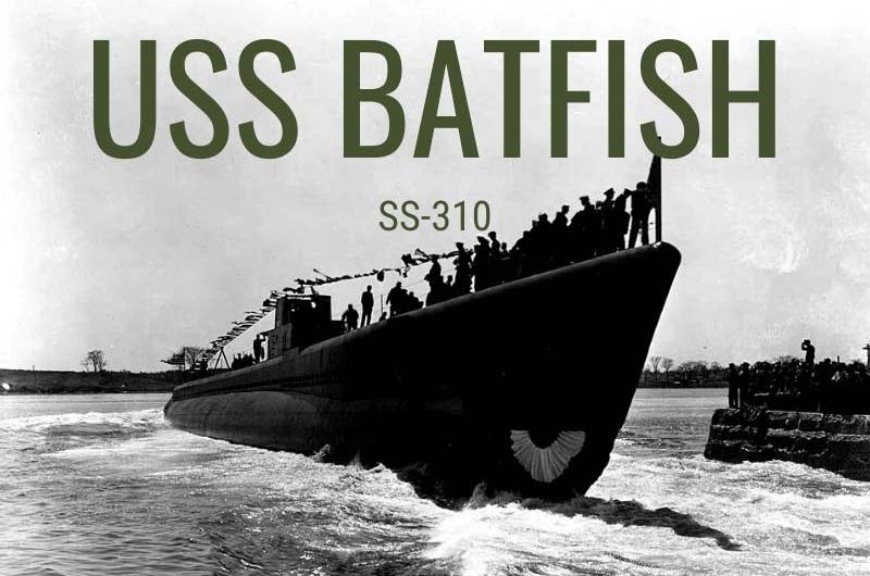 USS Batfish - WW2 Submarine [Infographic]