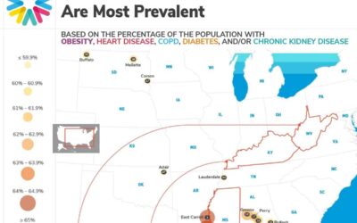 50 U.S. Counties Where Chronic Diseases Are Most Prevalent