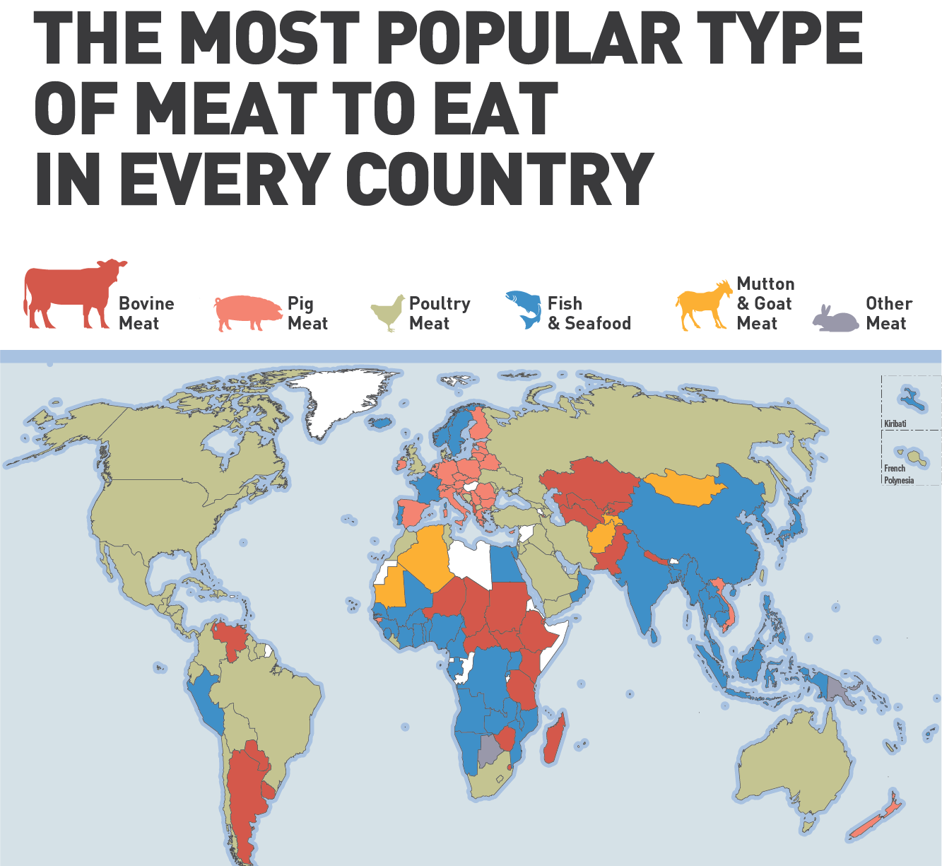 What Is The Most Consumed Meat In The Entire World