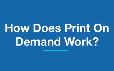 How Does Print On Demand Work?