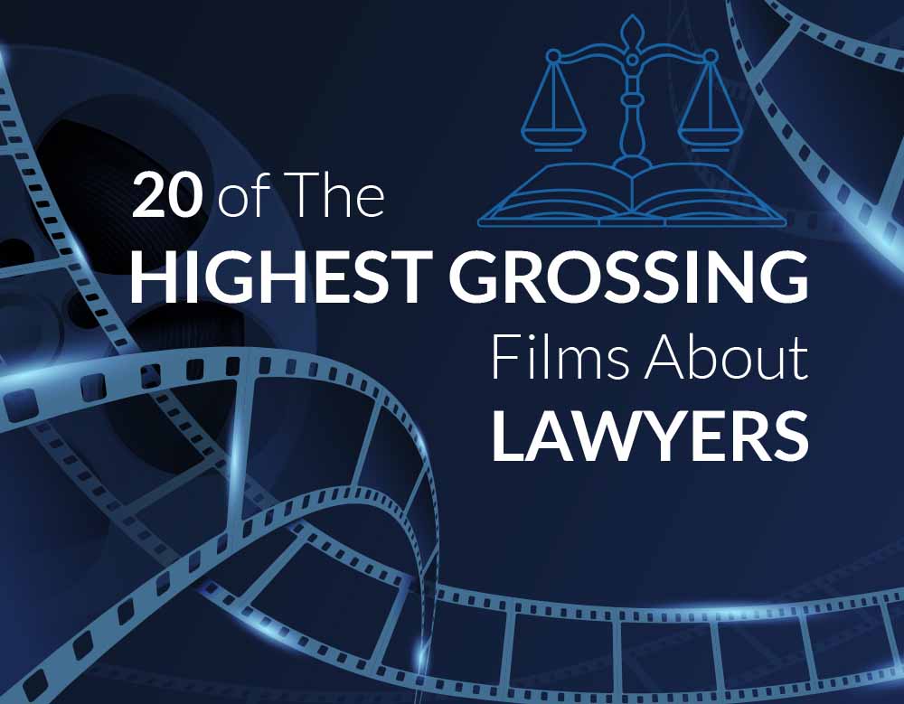 20 of the Highest Grossing Films About Lawyers (Infographic)