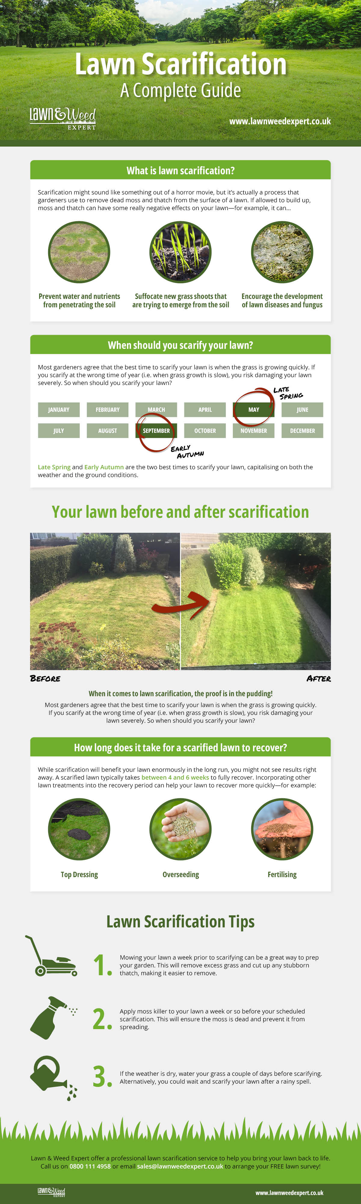 Lawn Scarification: A Complete Guide