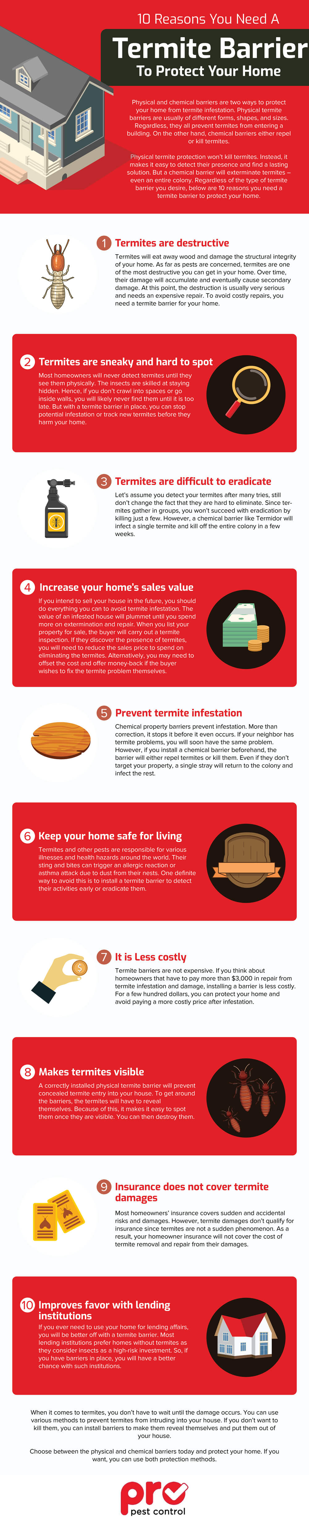 10 Reasons You Need A Termite Barrier To Protect Your Home