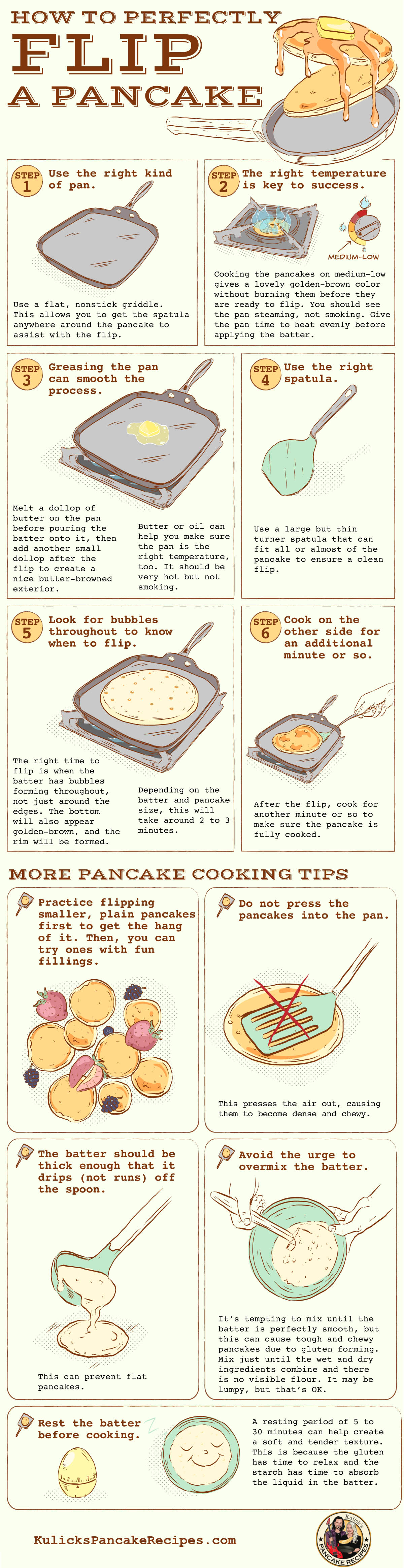 How to Perfectly Flip a Pancake