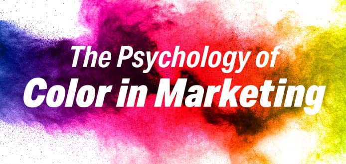 Checking Out The Psychology Of Color In Marketing Infographic